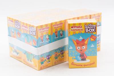 Фигурка и Карамель Happy Box Три Кота 30 гр